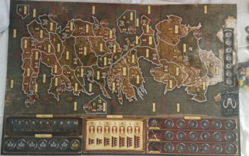 A GAME OF THRONES BOARDGAME 2ND EDITION