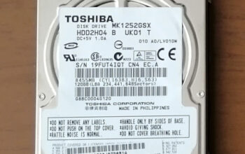 TOSHIBA 2,5 MK1252GSX, 120GB (70)