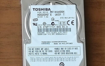 TOSHIBA 2,5 MK1646GSX, 160GB (76)