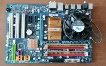 GIGABYTE GA-EP35-DS3+Intel Core 2 Duo E7400@2.80GHz+4GB DDR2 (147)