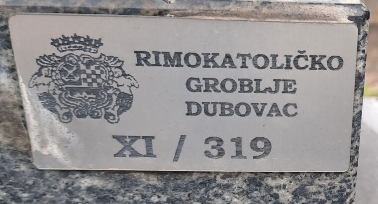 Grobno mjesto Dubovac