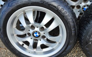 Aluminijske felge orginal BMW 5×120 ET34 +m+s gume goodyear