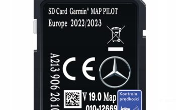 Mercedes Garmin Pilot Navigacijska SD Kartica V19.0 2022/23