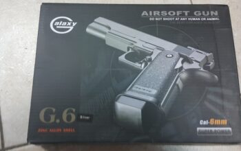 Airsoft gun G 6 AIR soft Pištolj Airsoft Srebrni