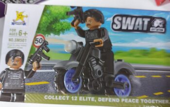 Igračka Swat figura + motor 4