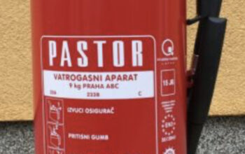 Vatrogasni aparati Pastor 1,2,3,6 i 9kg