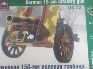 Maketa top German 150 mm 1/35 1:35