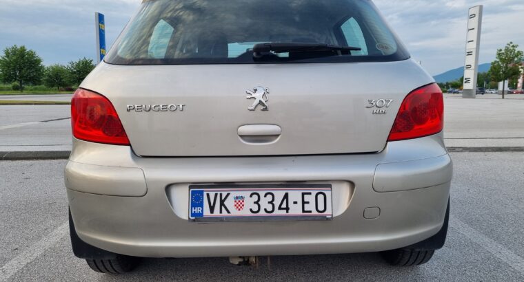 Peugeot 307 1,6 dizel, 160k km, reg. do 05/2024