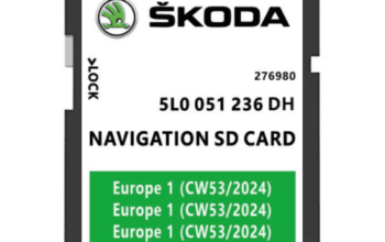 VW ŠKODA SEAT navigacija SD kartica sa novim kartama 2023.