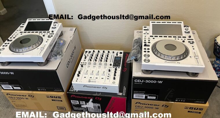 Pioneer CDJ-3000 Multi-Player / Pioneer DJM-A9 DJ Mixer