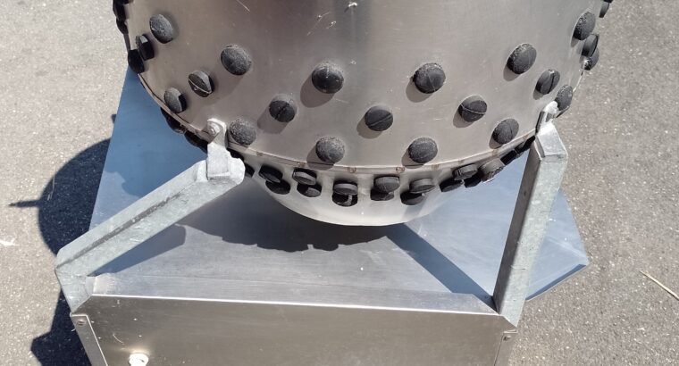 Stroj za ćišćenje pilća sa gumenim prstima trofazni motor