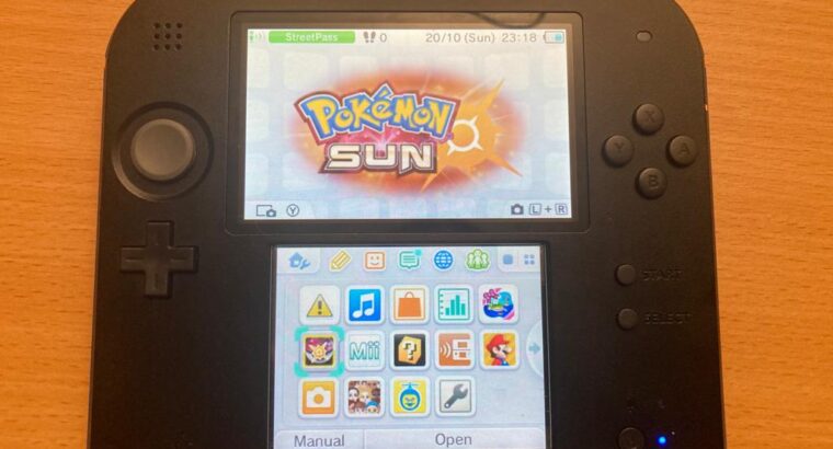 Nintendo 2DS + Pokemon Sun
