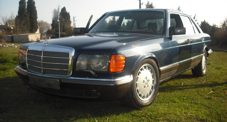 1984. Mercedes W126 sel 280