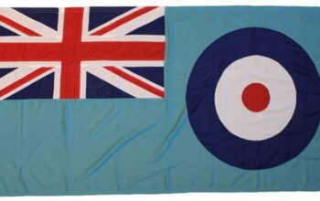 Vojna zastava RAF Ensign Flag – Britansko ratno zrakoplovstvo