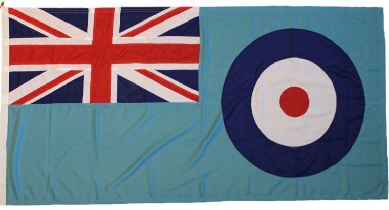 Vojna zastava RAF Ensign Flag – Britansko ratno zrakoplovstvo