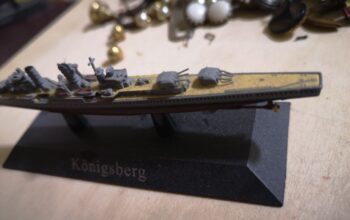 Brod Konigsberg metalna maketa 1/1250 model