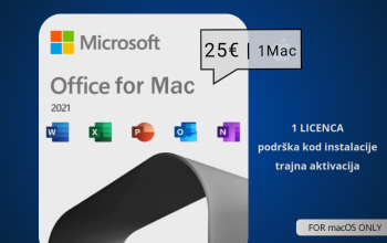 Microsoft Office 2021 for Mac | Trajna Licenca