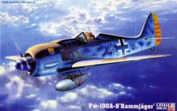 Maketa avion Focke Wulf Fw 190 A-8 Rammjager 1/72 1:72
