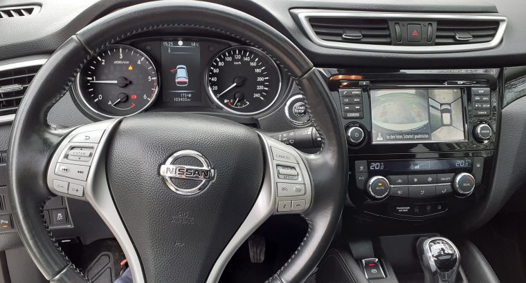 Nissan Qashqai 1,6 dci N-Conecta, perla bijela, panorama, keyless, navigacia, 2016g. 103,000tkm