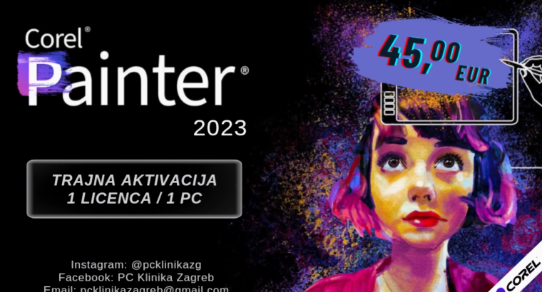 Corel Painter 2023 | Full Verzija | Lifetime Licenca
