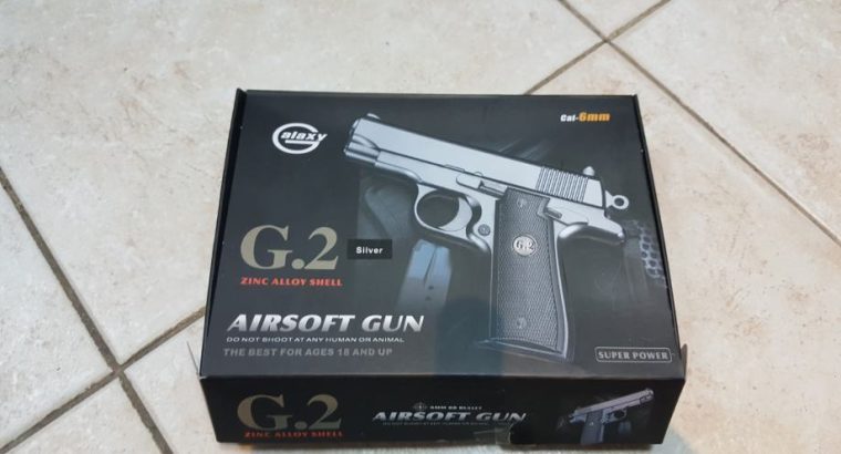 Airsoft gun G 2 AIR soft Pištolj Airsoft Srebrni