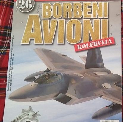 Časopis Borbeni avioni F-22