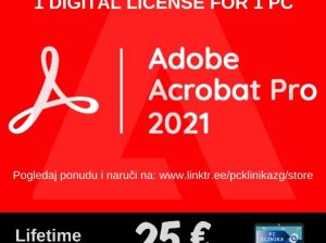Adobe Acrobat Pro | Trajna Licenca