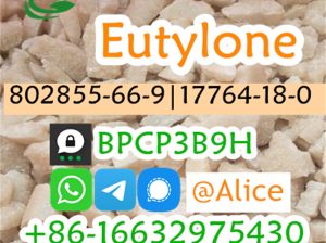 Get Eutylone CAS 802855-66-9 BK-Eutylone CAS 17764-18-0 EU Delivered Fast