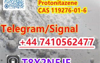 safe shipping 119276-01-6 protonitazene powder red color